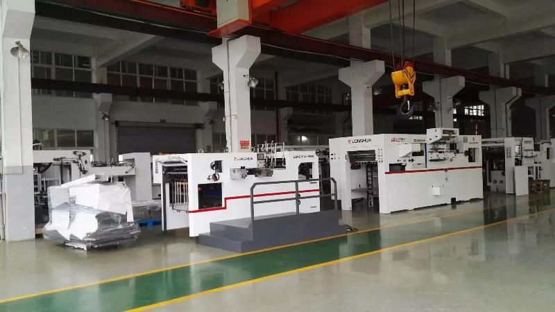 China Leading Manufacturer Lh1050dfh Auto Cardboard Deep Embosser Hot Foil Stamper Die Cutter Machine