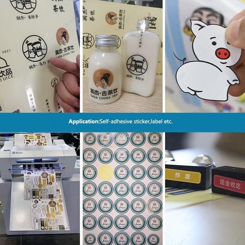 Automatic Sheet to Sheet Graphic Rotary Laser Vinyl Die Sticker Finisher Cutter