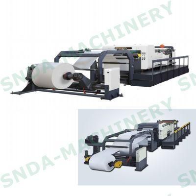 Rotary Blade Two Roll Roll Paper to Sheet Sheeter China Factory