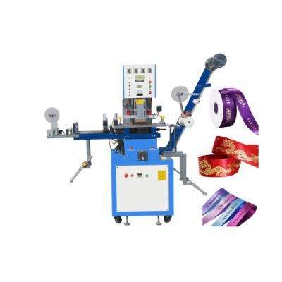 High Frequency Stamping Press Machine for Elastic Ribbon Logo