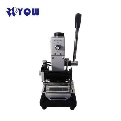 Wholesale Manual Embossed PVC Card Hot Foil Heat Press Tipping Machine