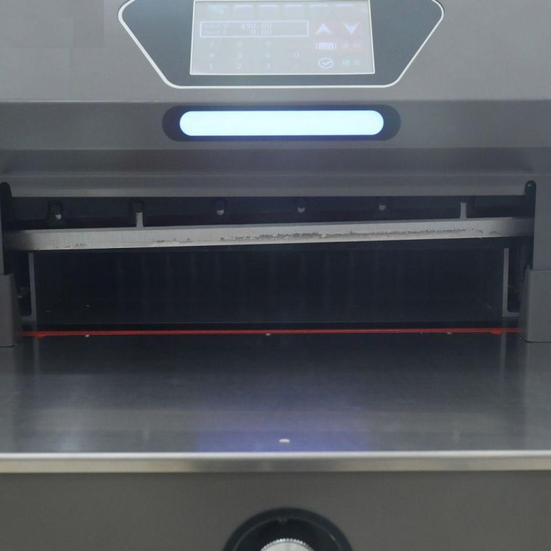 New 490mm Electric Program-Controlled Paper Cutter Direct Sales Front