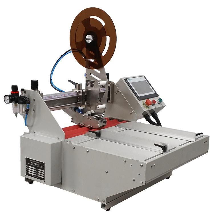 Height Can Be Adjusted Manually Semi-Auto Tear Double Side Tape Applicator Machine