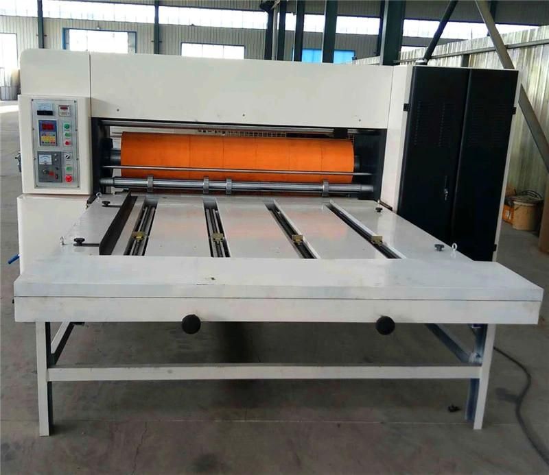 Semiautomatic Corrugated Carton Box Cardboard Rotary Die Cutter Machine