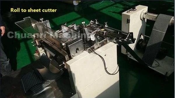 Cutting Machine for Paper Label Foam Polyester Film Cutter Trimmer