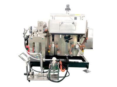 Lab Slot Die Continuous Intermittent Grid Coating Machine with Precision Slurry Feeding Pump