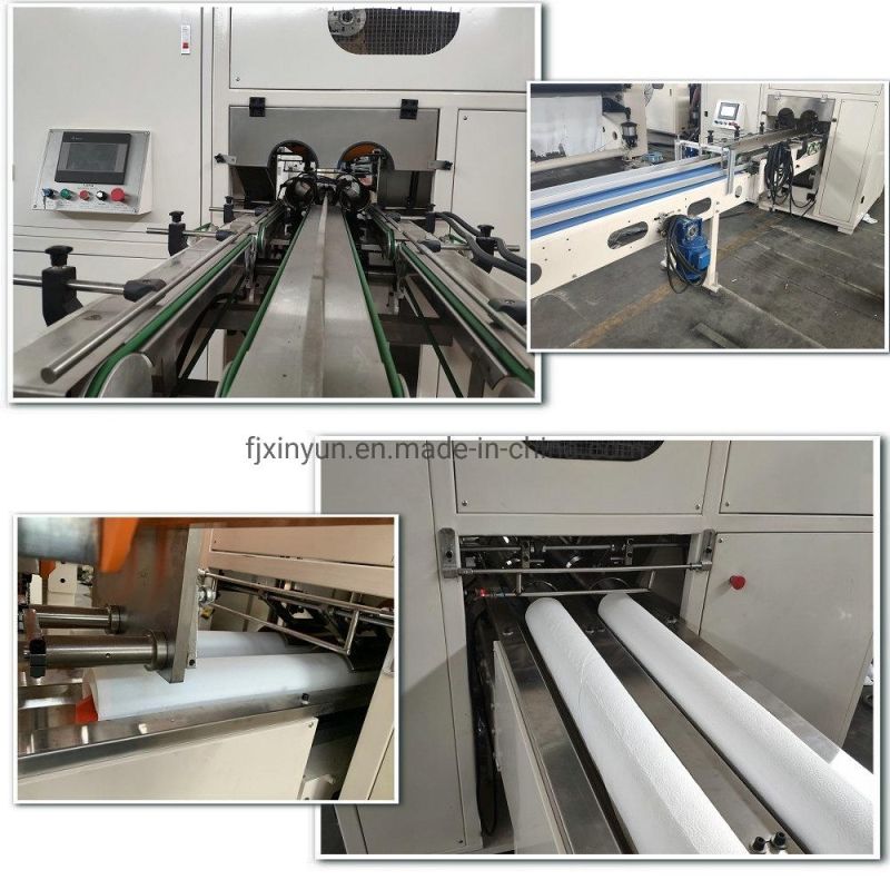 Automatic Log Saw Toilet Tissue Paper Cutting Machine