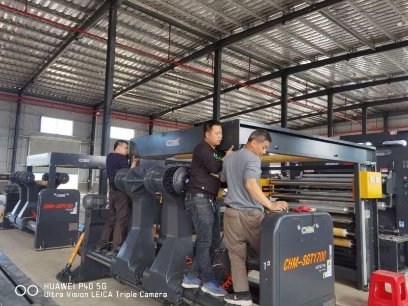 Paper Roll Cutting Machine with Print Mark