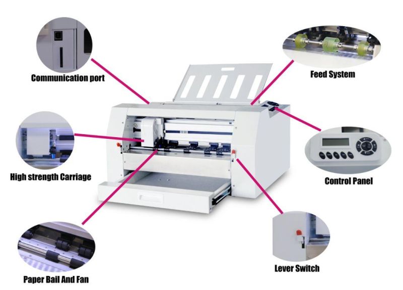 Automatic CCD Graphic Rotary Blank Cutting Finisher Camera Sheet to Sheet Vinyl Die Cutter (SG-SC A3+ PRO)