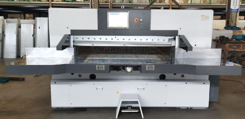 10 Inch Touch Screen Program Control Paper Guillotine/Paper Cutter/Paper Cutting Machine (166F)