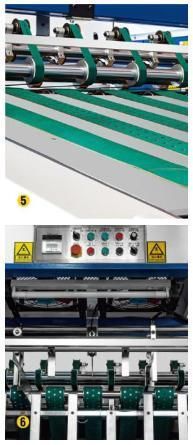 9000 Sheets Per Hour 730X1050mm Spot UV Coating Machine