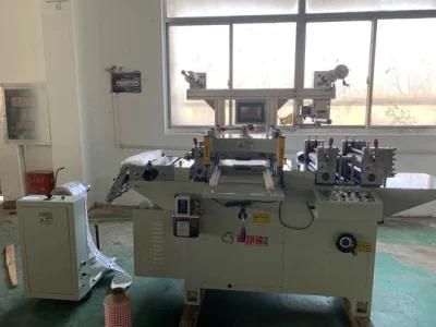 Tape Roll to Roll Die Cutter Printed Label Cutting Machine