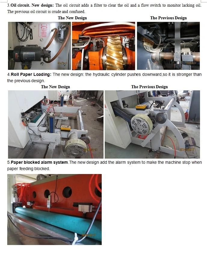 Roll Paper Die-Cutting and Creasing Machine 210times/Min