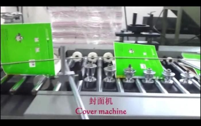 Automatic Hard Cover Colour Book Cover Anti-Pasting Machine