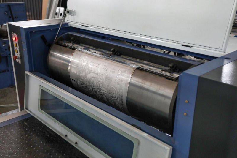 High Speed Automatic Kraft Paper Embossing Machine