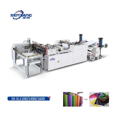Automatic Non Woven Fabric Roll to Sheet Machine