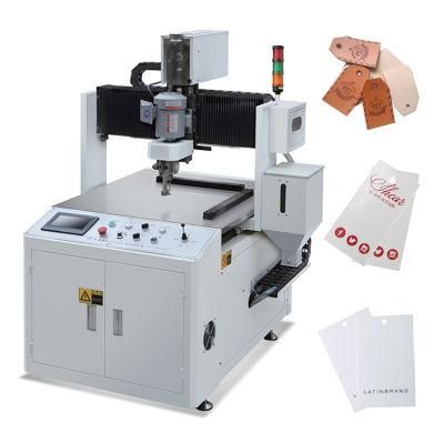 Electric Single Hole Paper Labels Tag Label Die Cutting Drilling Machine