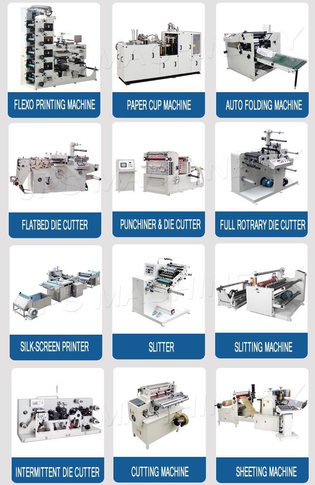 Automatic Laminating and Slitting Die Cutter Machine for Foam Tape Roll