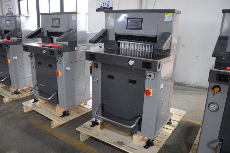 Hydraulic Paper Cutter Machine Economical Paper Trimmer Guillotine H490TV7