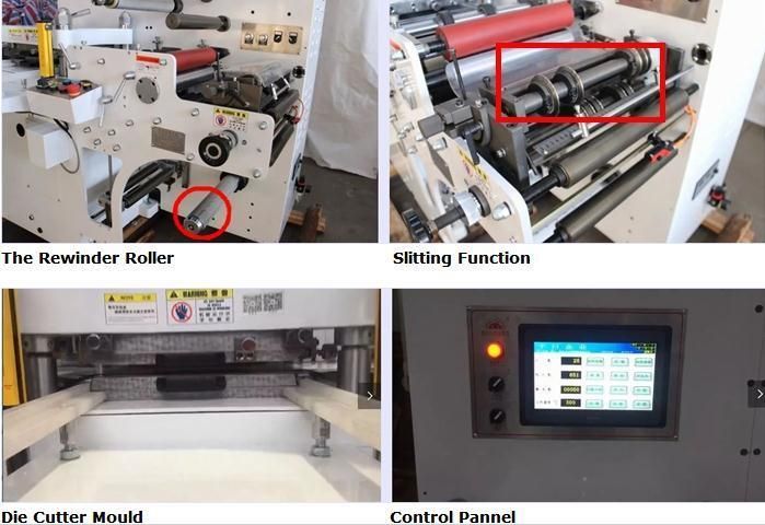 Automatic Heat Sensitive Label Platen 320 Die Cutting Machine Shaper
