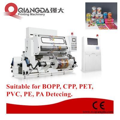 PLC Control Auto Inspector &amp; Rewinder, Re-Reeling and Doctoring Machine, Inspection Rewind Machinery