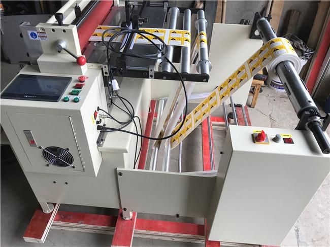 Automatic Plastic Label Sheeting Machine