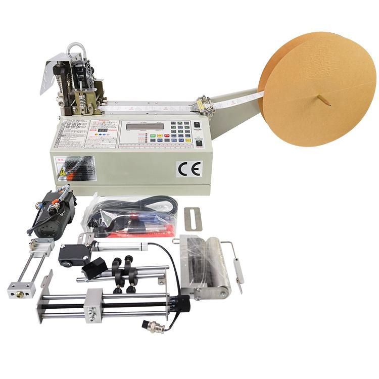 Hot Cold Knife Auto Cloth Woven Label Machine Cutting Machine