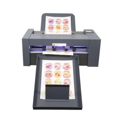 Automatic Sheet Fed Cutter Half Cut A3+, A3, A4 Paper Sticker Sheet Label Die Cutting Machine