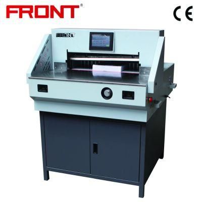 Front Factory Direct Sale Electric Programmed Paper Cutting Machine 520mm
