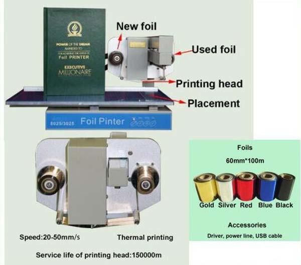 Automatic Digital Aluminum Gold Foil Printing Hot Foil Stamping Machine for Sale