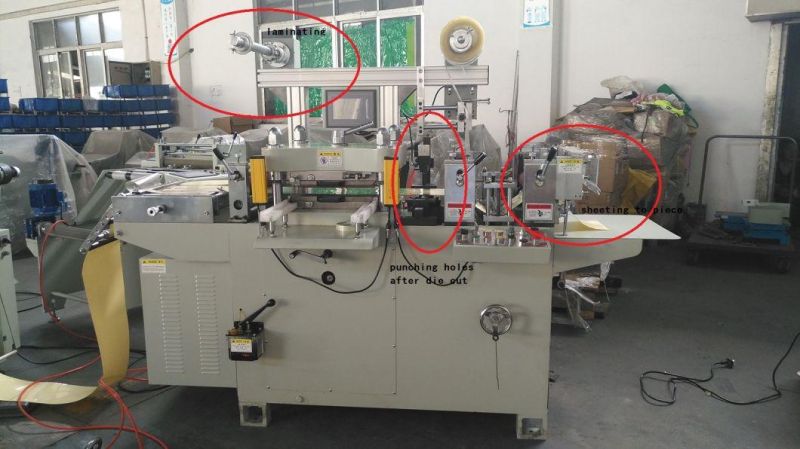 Copper Aluminum Foil Die Cutting Punching Machine