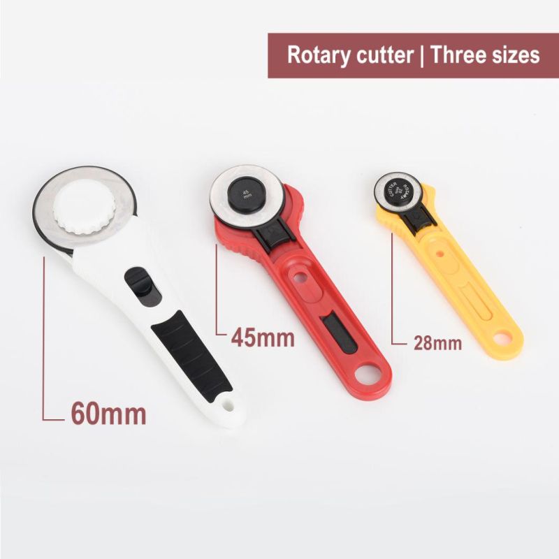 28/45/60mm Rotary Carpet Knife Cutting Tool Rotary Cutter