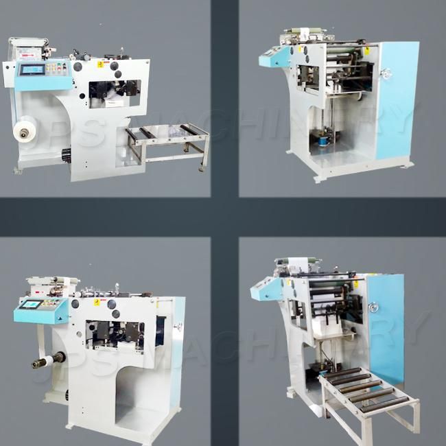 Fan Folder Slitter Machine for Thermal Paper, Label Sticker, Ticket Roll