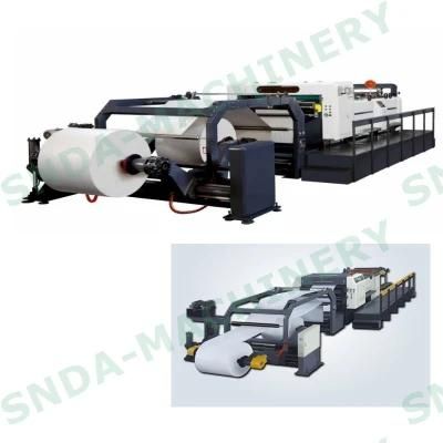 Rotary Blade Two Roll Reel to Sheet Sheeter China Factory