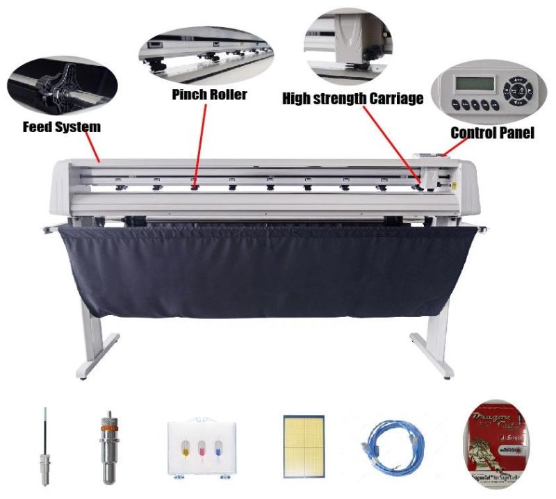 Vinyl Servo Auto-Positioning Contour Reflective Film Graphic Fast Die Acceptable Durable Cutter (SG-C1400II)