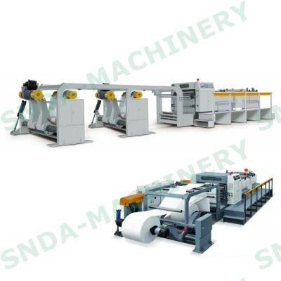 Rotary Blade Two Roll Automatic Jumbo Paper Sheeter China Manufacturer