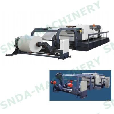 Rotary Blade Two Roll Roll to Sheet Cutting Machine China Manufacturer