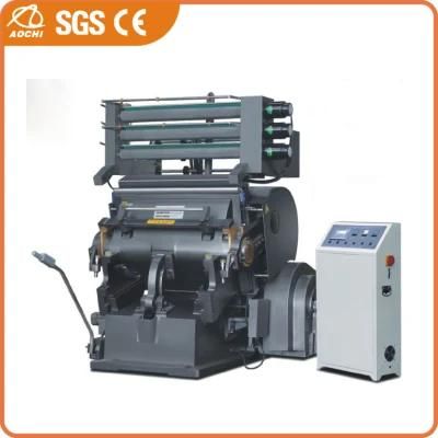Roll Adhesive Label Automatic Die Cutting and Hot Stamping Machine with CE (TYMB-750)