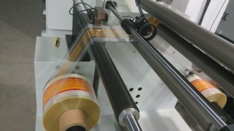 Roll Material Rewinding Machine with Edge Control