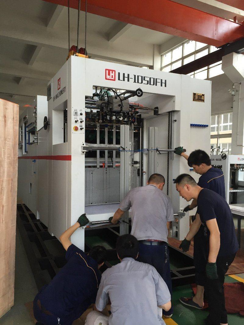 New Condition Engineer Service Oversea Auto Paper Usage Deep Embossing Foil Stamping Hot Press Die Cutting Creasing Punching Machine