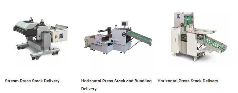 Automatic Paper Folding Machine with Flat Pile Feeder for Hardcover Book High Speed Paper Folder