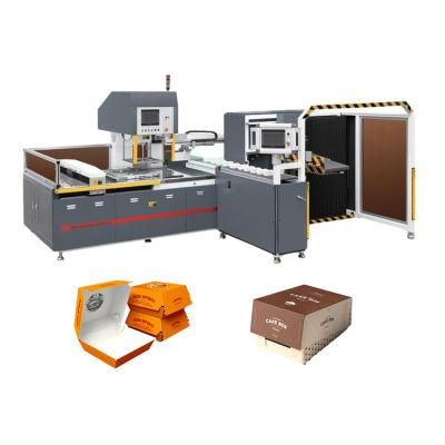Automatic Die Cut Waste Stripping Machine for Fast Food Box Making