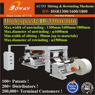 Electric Big Bare Frame Automatic Kraft Coated White Board Paper Roll Slitter and Rewinder Cutter