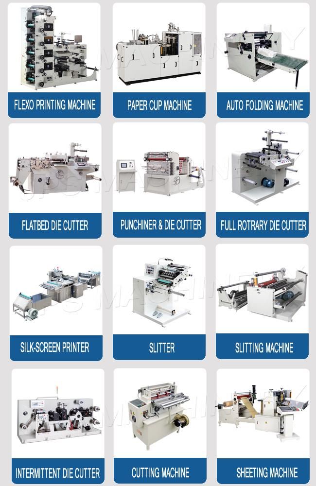 Automatic Foam Die Cutter Machine with Laminating and Slitting Function