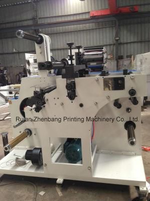 Rotary Die-Cutting and Slitting Machine with Turret Rewinding