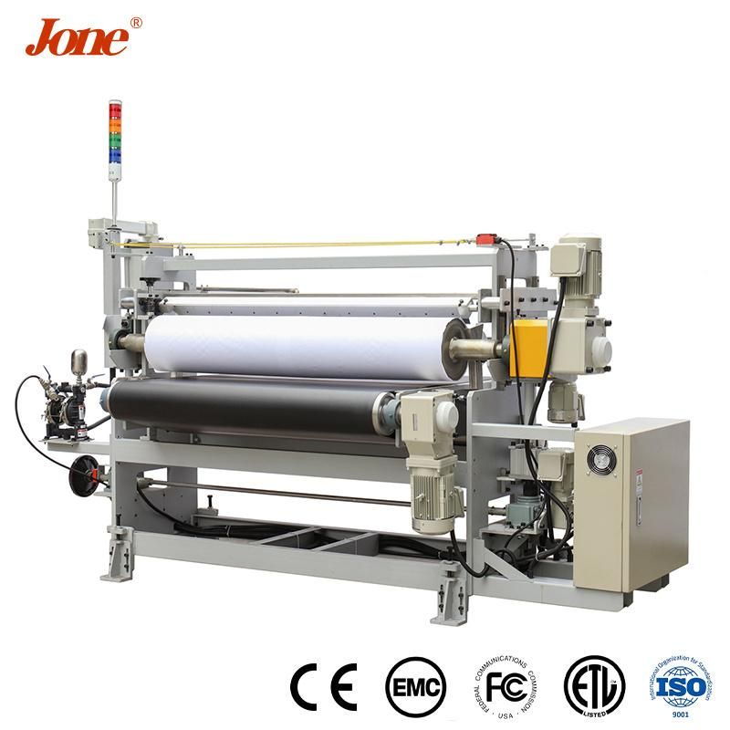 Jingyi Machinery China Desktop UV Coater Manufacturer UV Roller Coating Machine 2rollers High Glossy Coating Machine for PVC Marble Sheet
