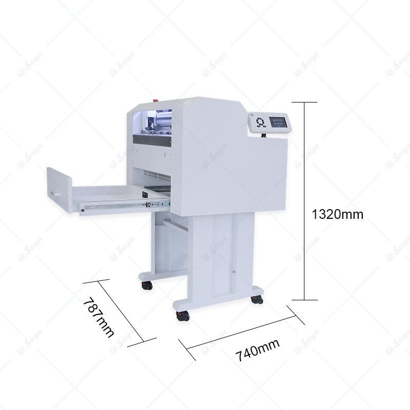 Automatic Economical Digital CCD High-Performance Vacuum Hands-Free Fast Sample Durable Sheet Cutter Cut and Crease for Stickers & Cardboards