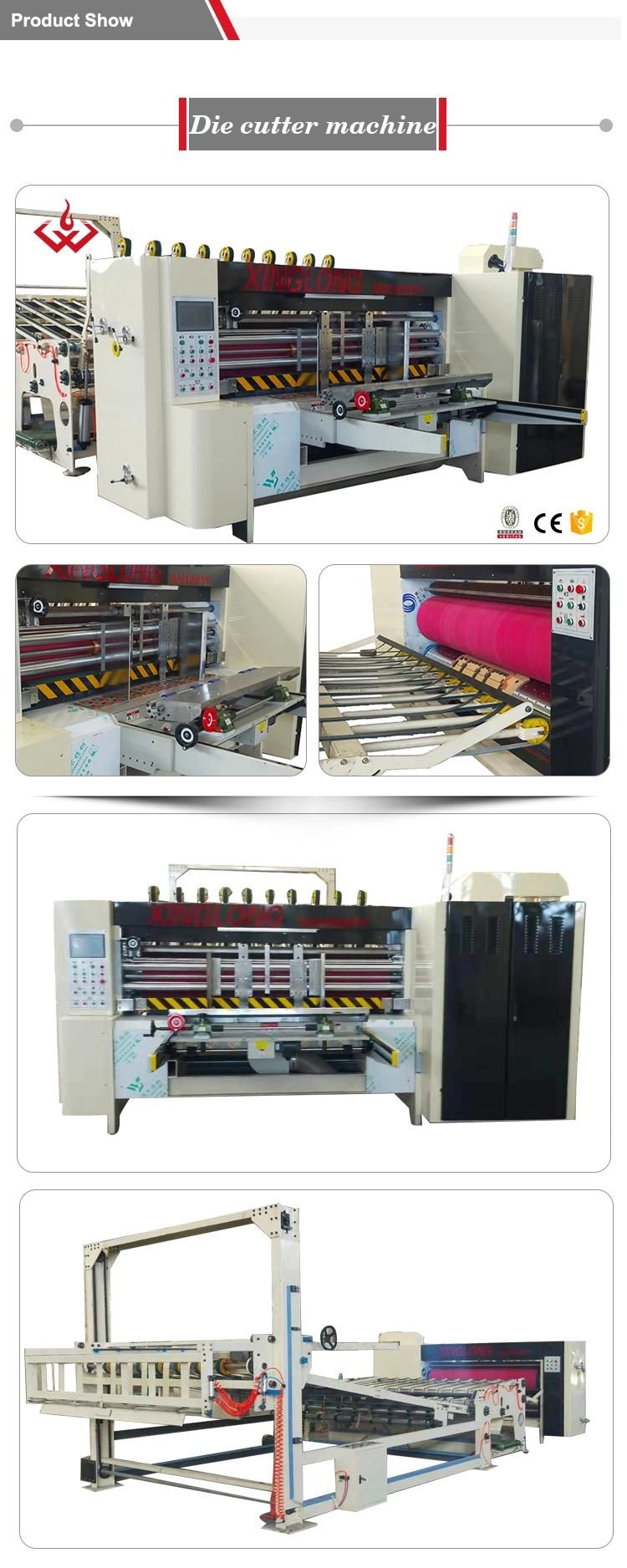 Factory Direct Sell High Speed Automatic Lead Edge Rotary Die Cutter Machine Die Cutting Machine Corrugated Carton Boxmaking Forming Machine Best Price