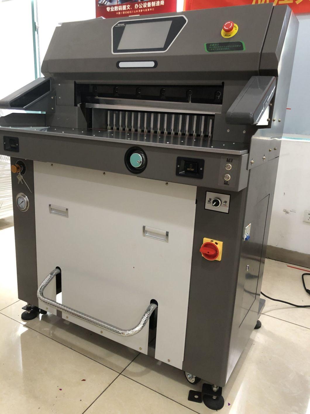 High Precision Hydraulic Paper Cutter H5310TV8 Guillotine CE From Front Factory