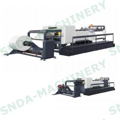 High Speed Hobbing Cutter Duplex Paper Roll to Sheet Cutting Machine China Manufacturer